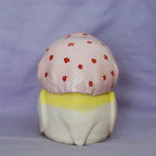 edna - handmade ceramic owl sculpture