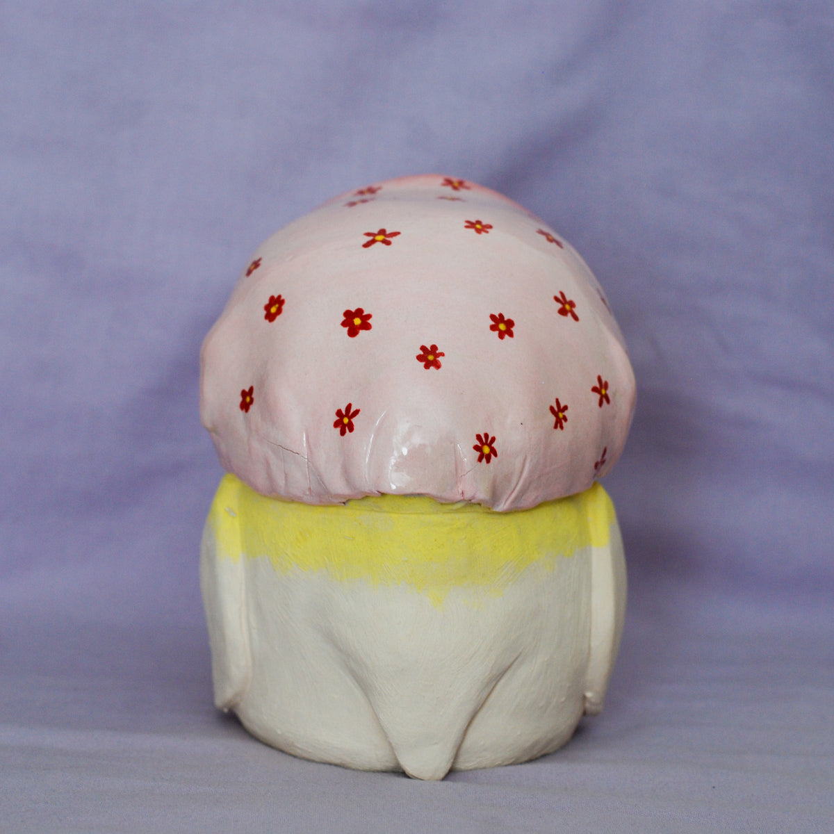 edna - handmade ceramic owl sculpture