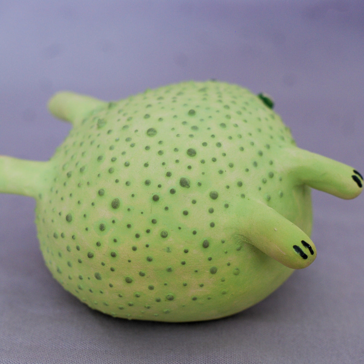 bogbert - handmade ceramic frog sculpture