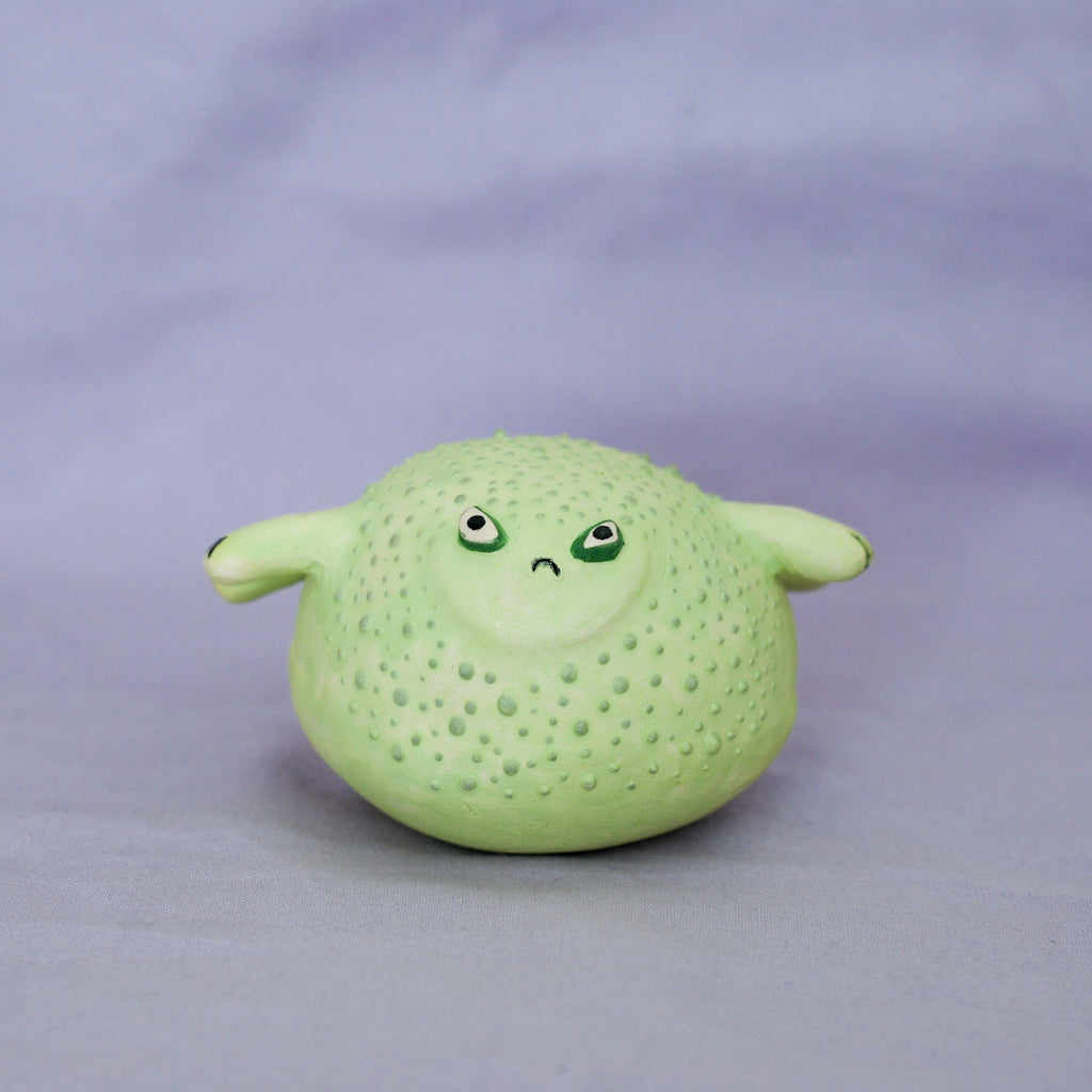 bogbert - handmade ceramic frog sculpture