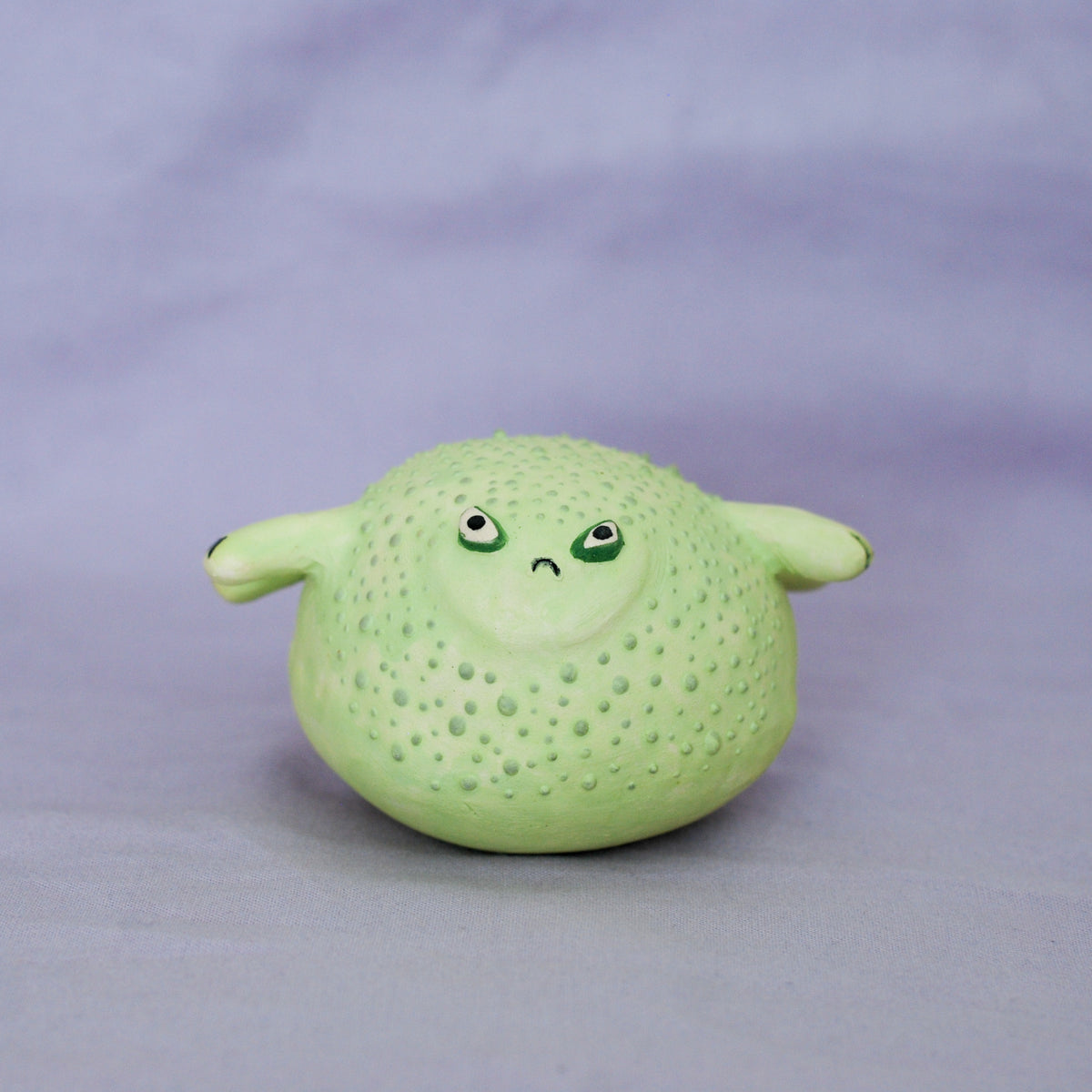 bogbert - handmade ceramic frog sculpture