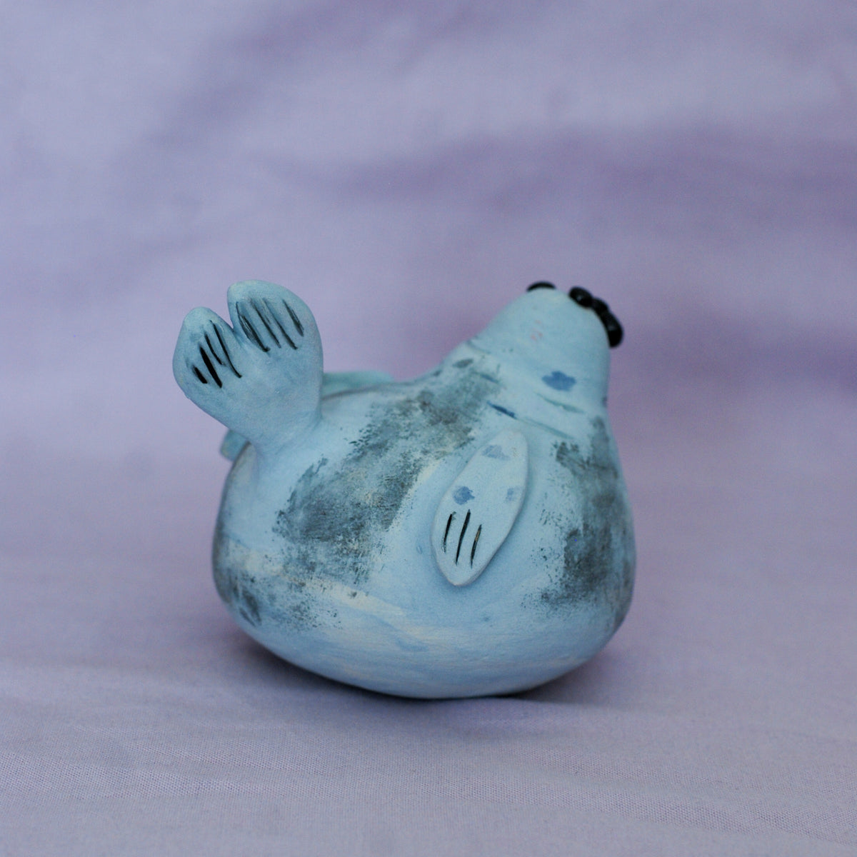 agnes - handmade ceramic seal sculpture