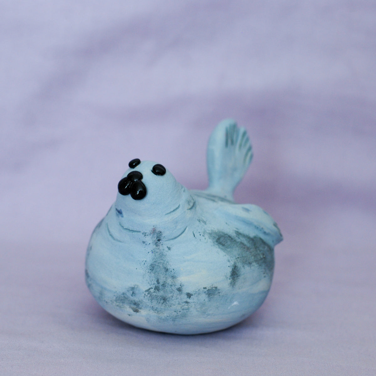 agnes - handmade ceramic seal sculpture
