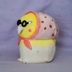 edna - handmade ceramic owl sculpture
