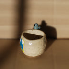 pigeon who forgot handmade ceramic mug side view, pipa pots Netherlands
